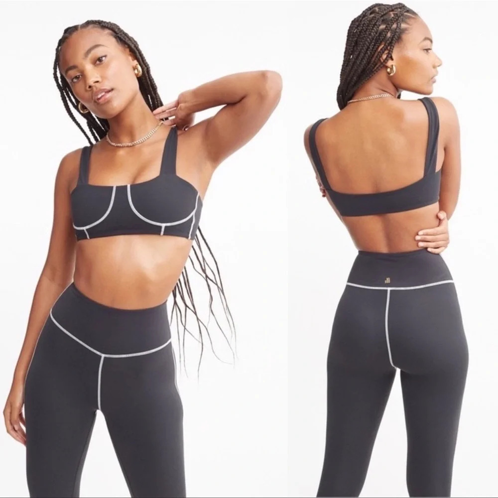 WEWOREWHAT Seamed Corset Crop Top​ - Picture 5 of 14